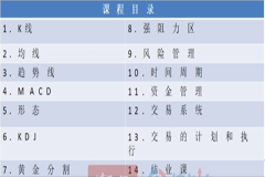 波段交易特训营14课