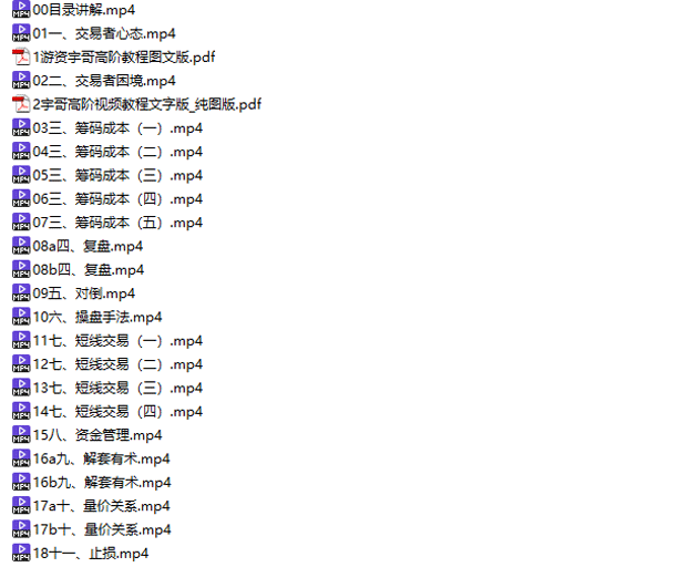 游资作手宇哥高阶教程