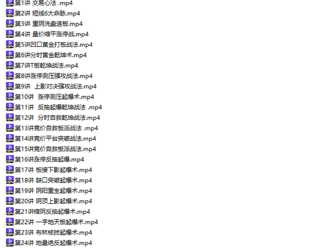 顶级交易模型