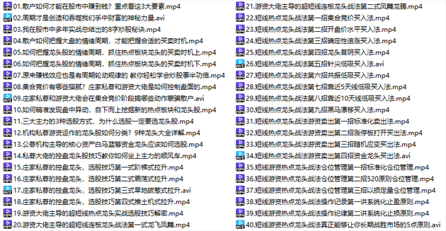 龙头战法