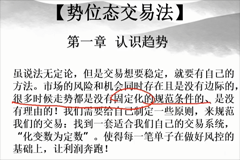 势位态交易法（短线+中线交易）