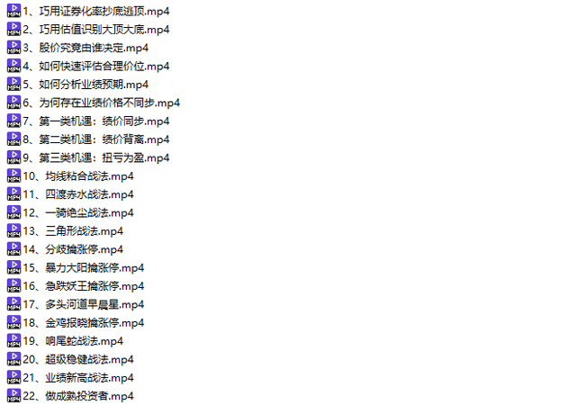 擒牛密码投资22式